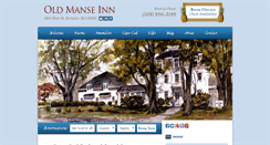 Desktop Screenshot of oldmanseinn.com