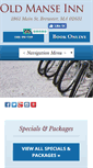 Mobile Screenshot of oldmanseinn.com