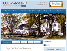 Tablet Screenshot of oldmanseinn.com